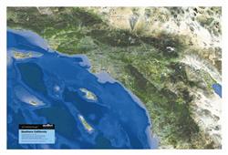 Southern California – 3D Earth Image Map 0005